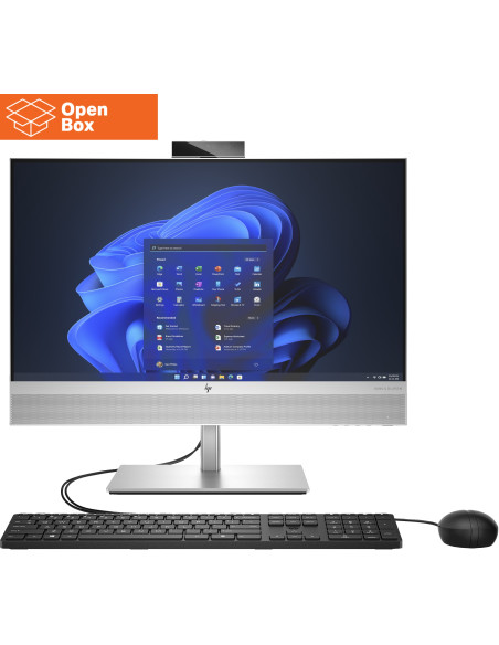 HP Elite 840 G9 AIO All-in-One - OPENBOX - i5-12500, 16GB, 512GB SSD, 23.8 FHD Non-Touch AG, FPR, Height Adjustable, USB Mouse,