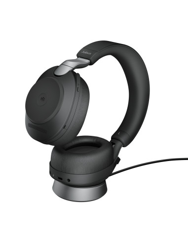 Jabra Evolve2 85 MS + Ladestation + Link 380c Black
