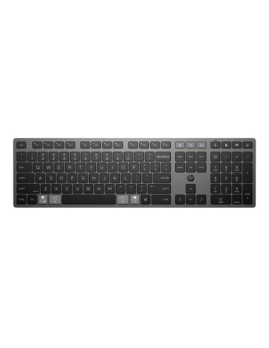 HP 725 Wireless Keyboard - Multi-Device, Dual-Mode, Programmable, Rechargeable - Nightfall Black - ENG