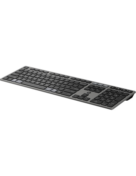 HP 725 Wireless Keyboard - Multi-Device, Dual-Mode, Programmable, Rechargeable - Nightfall Black - ENG