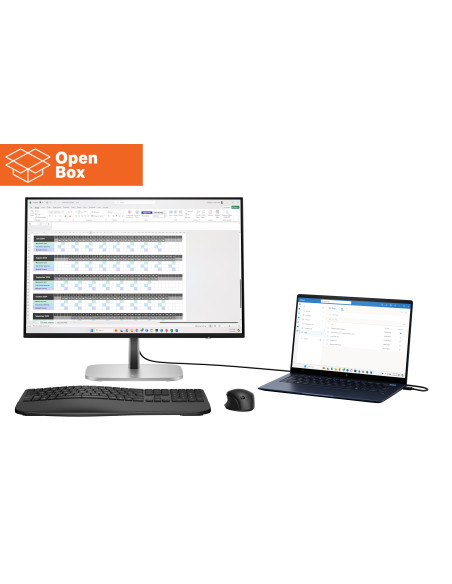 HP 524pn Series 5 Pro WUXGA Monitor - OPENBOX - 24" 1920x1200 WUXGA 350-nit 100Hz AG, IPS, HDMI/DisplayPort, 4x USB-A, height a