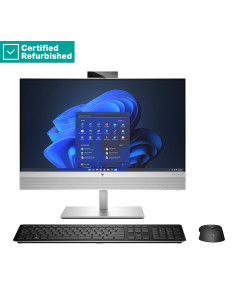 RENEW SILVER HP Elite 840 G9 AIO All-In-One 24 - i5-14500, 16GB, 512GB SSD, 23.8 FHD Non-Touch AG, FPR, Height Adjustable, Win