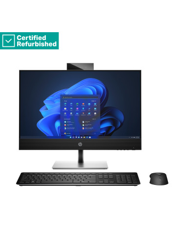 RENEW GOLD HP Pro 440 G9 AIO All-In-One 24 - i7-12700T, 16GB, 512GB SSD, Radeon RX 6300M 2GB, 23.8 FHD Non-Touch AG, DVD-RW, He