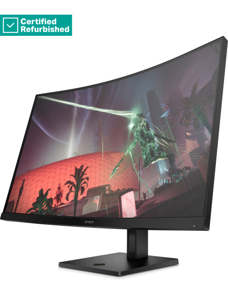 RENEW GOLD OMEN by HP 32c Curved Gaming Monitor - 31.5" 2560x1440 QHD 400-nit 165Hz AG, Curved, VA HDR 400, 2x HDMI/DisplayPort