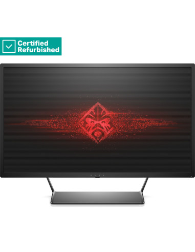 RENEW SILVER OMEN by HP 27qs QHD Gaming Monitor - 27" 2560x1440 QHD 400-nit 240Hz AG, IPS, 2x HDMI/DisplayPort, 2x USB-A, speak