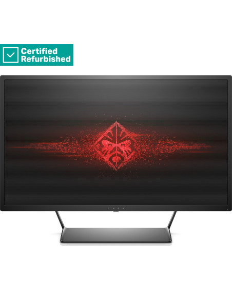 RENEW SILVER OMEN by HP 27qs QHD Gaming Monitor - 27" 2560x1440 QHD 400-nit 240Hz AG, IPS, 2x HDMI/DisplayPort, 2x USB-A, speak
