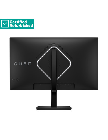 RENEW SILVER OMEN by HP 27qs QHD Gaming Monitor - 27" 2560x1440 QHD 400-nit 240Hz AG, IPS, 2x HDMI/DisplayPort, 2x USB-A, speak