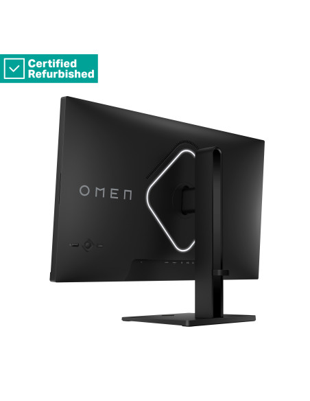 RENEW SILVER OMEN by HP 27k UHD Gaming Monitor - 27" 3840x2160 UHD 400-nit 144 Hz AG, IPS, USB-C/2x HDMI/DisplayPort, 2x USB-A,