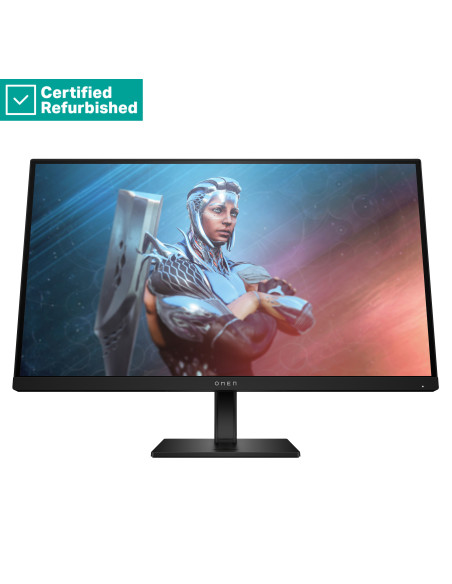 RENEW SILVER OMEN by HP 27 FHD Gaming Monitor - 27" 1920x1080 FHD 400-nit 165Hz AG, IPS HDR 400, 2x HDMI/DisplayPort, height ad