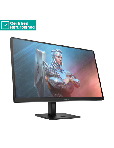RENEW SILVER OMEN by HP 27 FHD Gaming Monitor - 27" 1920x1080 FHD 400-nit 165Hz AG, IPS HDR 400, 2x HDMI/DisplayPort, height ad