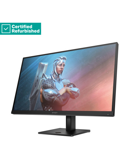 RENEW SILVER OMEN by HP 27 FHD Gaming Monitor - 27" 1920x1080 FHD 400-nit 165Hz AG, IPS HDR 400, 2x HDMI/DisplayPort, height ad