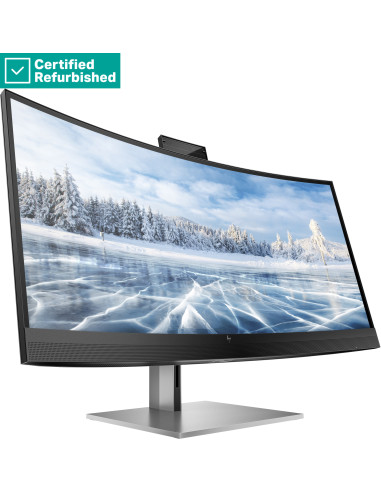 RENEW SILVER HP Z34c G3 Curved Charging Monitor - 34" 3440x1440 WQHD 350-nit 60Hz AG, Curved, IPS, USB-C(100W)/HDMI/DisplayPort