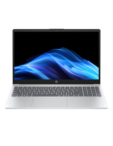 HP OmniBook 3 AI 15-fn0012ny - Ryzen AI 5 340, 16GB, 512B SSD, 15.6 FHD 300-nit AG, FPR, US keyboard, Glacier Silver, Win 11 Ho