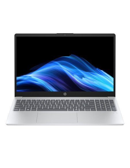 HP OmniBook 3 AI 15-fn0012ny - Ryzen AI 5 340, 16GB, 512B SSD, 15.6 FHD 300-nit AG, FPR, US keyboard, Glacier Silver, Win 11 Ho