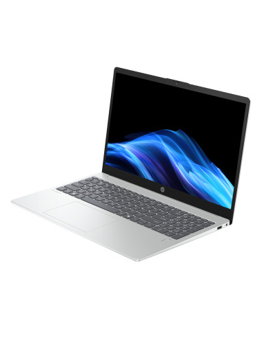 HP OmniBook 3 AI 15-fn0012ny - Ryzen AI 5 340, 16GB, 512B SSD, 15.6 FHD 300-nit AG, FPR, US keyboard, Glacier Silver, Win 11 Ho