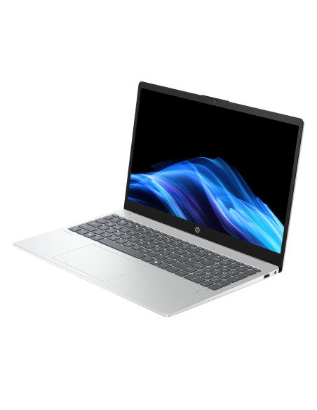 HP OmniBook 3 AI 15-fn0012ny - Ryzen AI 5 340, 16GB, 512B SSD, 15.6 FHD 300-nit AG, FPR, US keyboard, Glacier Silver, Win 11 Ho