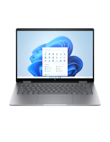 HP Envy x360 2-in-1 Laptop 14-fa0006ny - Ryzen 7-8840HS, 16GB, 512GB SSD, 14.0 WUXGA 300-nit Touch, IR webcam, Meteor Silver, W