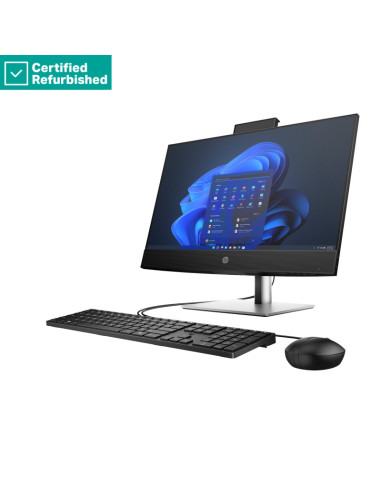 RENEW SILVER HP Pro 440 G9 AIO All-in-One - i5-13400, 8GB, 512GB SSD, 23.8 FHD Non-Touch AG, WiFi, Height Adjustable, NO CAM, N