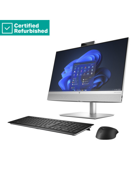 RENEW SILVER HP Elite 840 G9 AIO All-in-One 24- i5-12500, 16GB, 1TB SSD, 23.8 FHD Non-Touch AG, Height Adjustable, Win 11 Pro, 