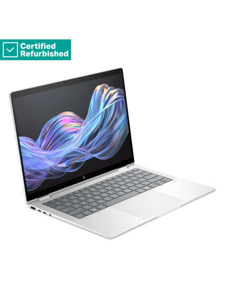 RENEW SILVER HP EliteBook X Flip G1i AI 14 - Ultra 7-258V, 32GB, 1TB SSD, 14 WUXGA 400-nit AG, 5MP IR cam, WWAN-ready, FPR, Bel