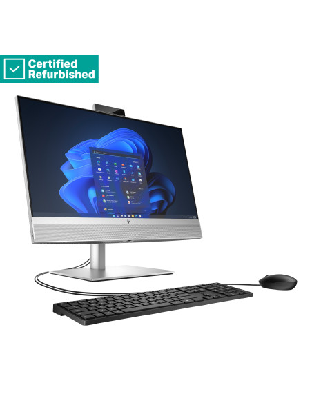 RENEW SILVER HP Elite 840 G9 AIO All-In-One 24 - i7-14700, 16GB, 512GB SSD, 23.8 FHD Non-Touch AG, FPR, Height Adjustable, USB 