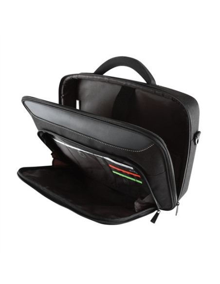 Targus | Classic+ | Fits up to size 15.6 " | Messenger - Briefcase | Shoulder strap | Black/Red