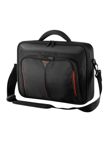 Targus | Classic | Fits up to size 14 " | Messenger - Briefcase | Shoulder strap | Black/Red