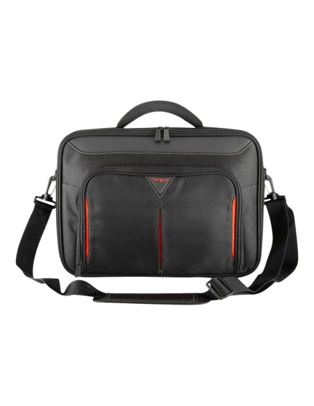 Targus | Classic | Fits up to size 14 " | Messenger - Briefcase | Shoulder strap | Black/Red