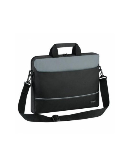 Targus | Intellect | Fits up to size 15.6 " | Messenger - Briefcase | Shoulder strap | Black/Grey