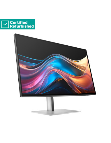 RENEW SILVER HP 727pq Series 7 Pro QHD Monitor - 27" 2560x1440 QHD 400-nit 120Hz AG, IPS Black HDR 400, USB-C(15W)/HDMI/Display