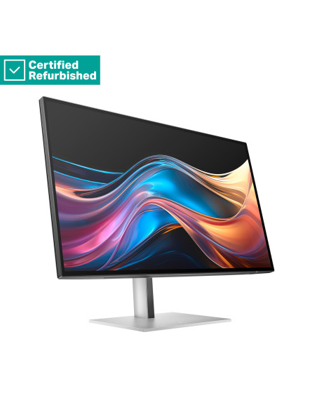 RENEW SILVER HP 727pq Series 7 Pro QHD Monitor - 27" 2560x1440 QHD 400-nit 120Hz AG, IPS Black HDR 400, USB-C(15W)/HDMI/Display