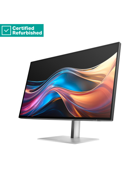 RENEW SILVER HP 727pq Series 7 Pro QHD Monitor - 27" 2560x1440 QHD 400-nit 120Hz AG, IPS Black HDR 400, USB-C(15W)/HDMI/Display