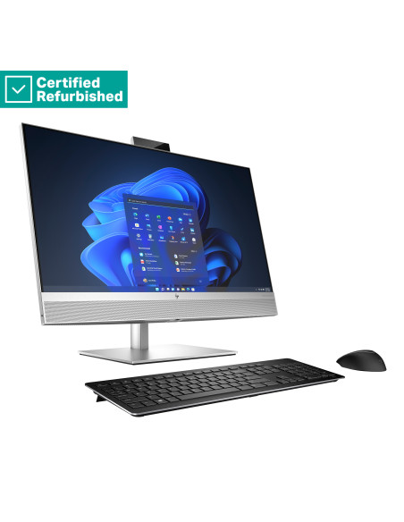 RENEW SILVER HP Elite 870 G9 AIO All-In-One 27 - i7-14700, 16GB, 512GB SSD, 27 FHD Non-Touch AG, Height Adjustable, DOS, 1 year