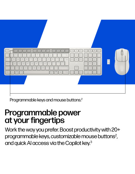 HP Multi-Device Dual-Mode Mouse and Keyboard Combo 495C