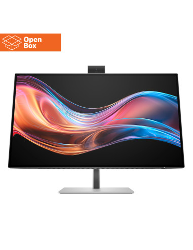 HP 727pm Series 7 Pro 4K Conferencing Monitor - 27" 3840x2160 UHD 400-nit 60Hz AG, IPS Black HDR 400, USB-C(100W/15W)/HDMI/Disp