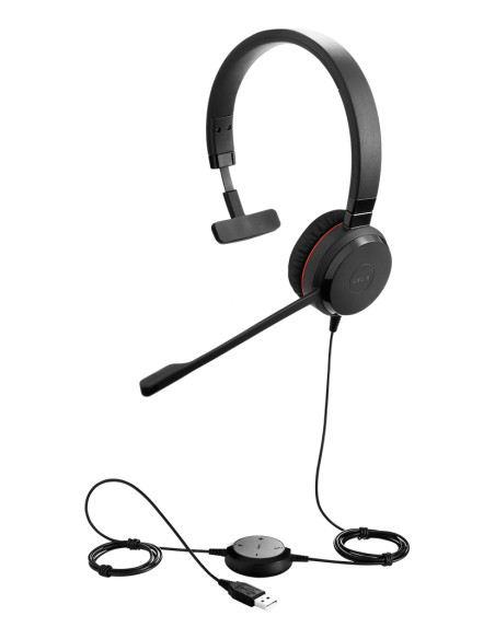 Jabra Headset Evolve 30 II MS Duo USB-C/A schnurgebunden