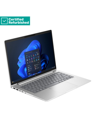 RENEW SILVER HP EliteBook 640 G11 - Ultra 5-135U, 16GB, 512GB SSD, 14 WUXGA 300-nit Touch AG, 5MP IR cam, 4G Modem, FPR, US bac