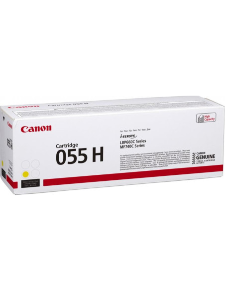 TONER YELLOW 5.9K CRG-055HY/3017C002 CANON