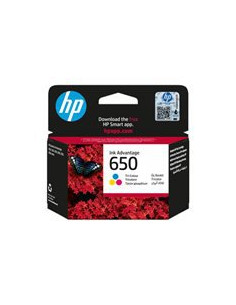 HP 650 Tri-color Ink Cartridge