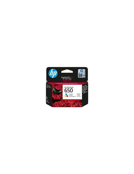 HP 650 Tri-color Ink Cartridge