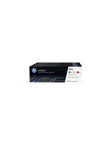HP 131A CYM Original Toner 3-Pack U0SL1AM | HP24