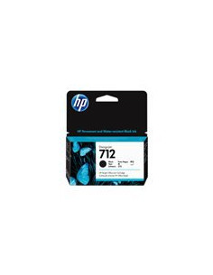 HP 712 38-ml Black DesignJet Ink Cartridge