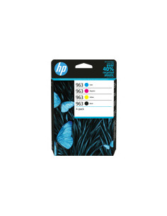 HP 963 CMYK Original Ink Cartridge 4-Pack