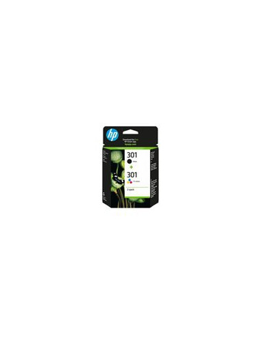 HP 301 Inkt Cartridge Combo 2-Pack Standard Capacity (Black and Colour cartridge)
