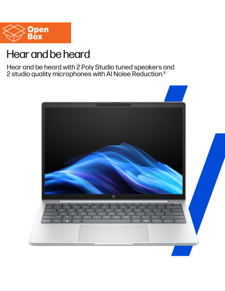 HP EliteBook 8 G1i 16 - OPENBOX - Ultra 7-255U, 32GB, 1TB SSD, 16 2.5K 400-nit AG, 5MP IR cam, FPR, US backlit keyboard, 62Wh, 