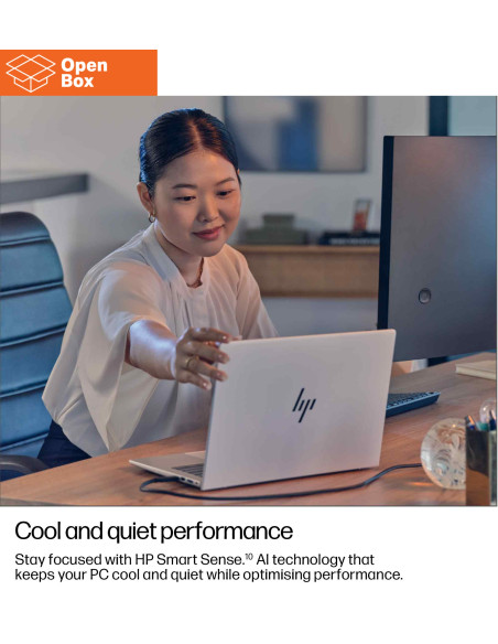 HP EliteBook 8 G1i 16 - OPENBOX - Ultra 7-255U, 32GB, 1TB SSD, 16 2.5K 400-nit AG, 5MP IR cam, FPR, US backlit keyboard, 62Wh, 