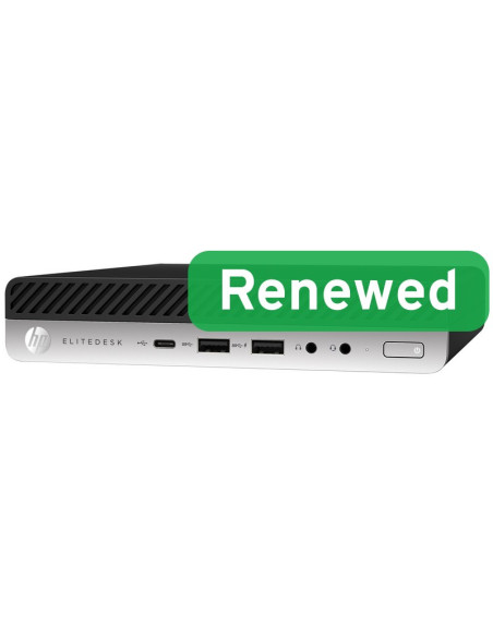 HP Renewed Grade B | EliteDesk 800 G4 | Intel Core i5 | i5-8500T | 8 GB | SSD | 256 GB | Intel UHD Graphics 630 | Windows 11 Pr