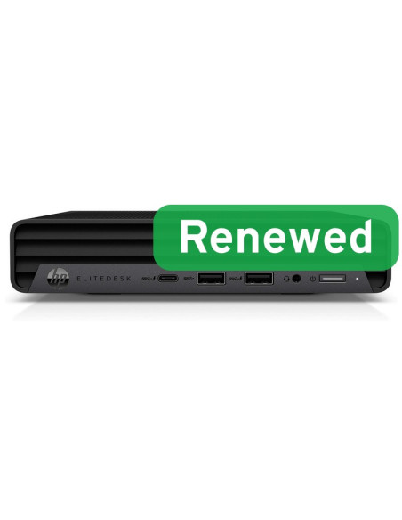 HP Renewed Grade A | EliteDesk 805 G6 Desktop Mini | AMD Ryzen 5 PRO | 4650GE | 16 GB | SSD | 512 GB | AMD Radeon Graphics | Wi