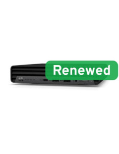 HP Renewed Grade C | ProDesk 400 G6 Desktop Mini | Intel Core i5 | i5-10500T | 16 GB | SSD | 256 GB | Intel UHD Graphics 630 | 