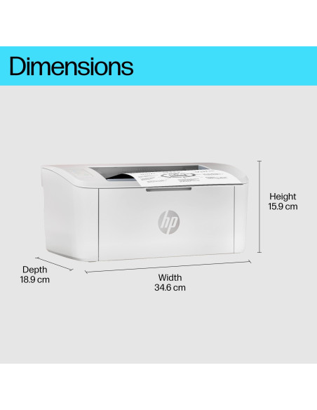 Laser Printer, HP, LaserJet M110w, USB 2.0, Bluetooth, WiFi, 7MD66F